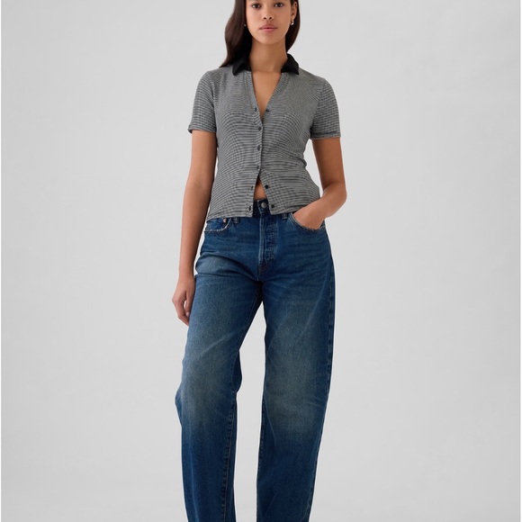 Gap - Modern Ribbed Polo - Picture 3 of 6